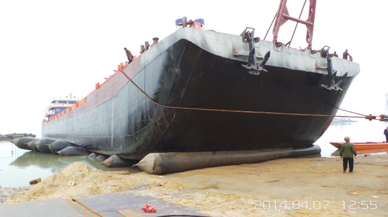 Airbag di sollevamento di messa in bacino gonfiabili del crogiolo di anti di esplosione airbag di gomma della nave