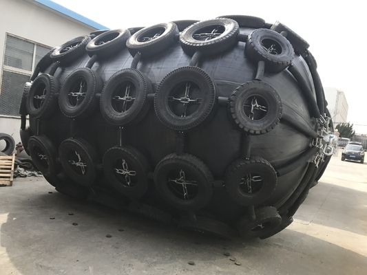 Fender di gomma per navi di colore nero con eccellente servizio per l'alta pressione