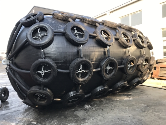 Fender di gomma per navi resistenti per ambienti ad alta pressione con scarsa manutenzione