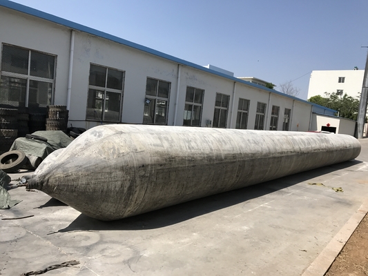 Airbag di gomma per imbarcazioni professionali per la riparazione e manutenzione delle navi
