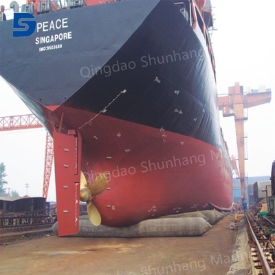 Airbag di gomma gonfiabili per navi marittime con lunghezza da 5 a 24 m