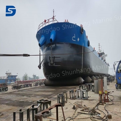 ISO 14409 Standard Airbag di gomma marina per gonfiamento e riparazione