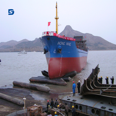 Sollevamento ad alta pressione di Marine Rubber Airbag Ship Launching di aggancio di salvataggio