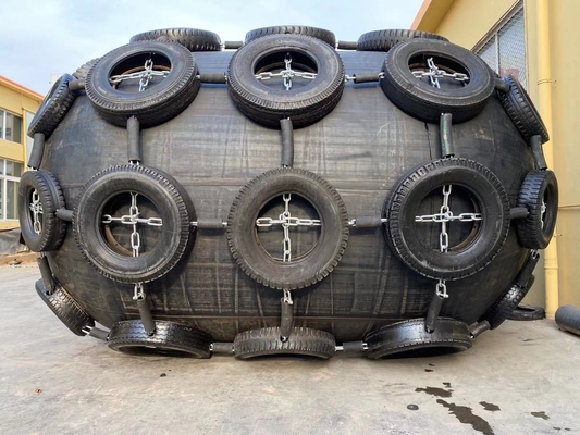 Tipo barca sottomarina 0.08mpa di gomma Marine Dock Fender dell'imbracatura del cuscino ammortizzatore