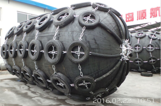Cuscini ammortizzatori gonfiabili Yokohama di gomma pneumatica Marine Fenders della barca di protezione della nave