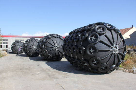 Dimensioni su misura pneumatiche del cuscino ammortizzatore di Marine Offshore Protection Ship Rubber