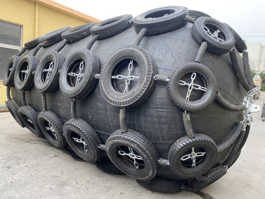 Alto assorbimento di energia Yokohama Rubber Boat Fender Ship To Quay
