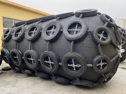 Cuscini ammortizzatori di galleggiamento di Yokohama del cuscino ammortizzatore dell'imbracatura di alta energia della nave di gomma pneumatica di assorbimento