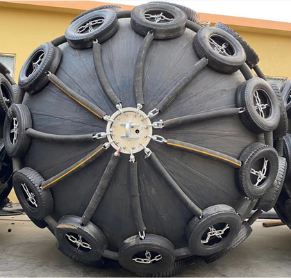 Dimensioni di gomma pneumatiche di nylon naturali del cuscino ammortizzatore di Yokohama di protezione della petroliera del cuscino ammortizzatore