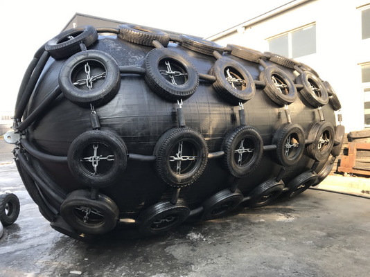 Tipo netto cuscini ammortizzatori di gomma di Marine Inflatable Ship To Ship Yokohama