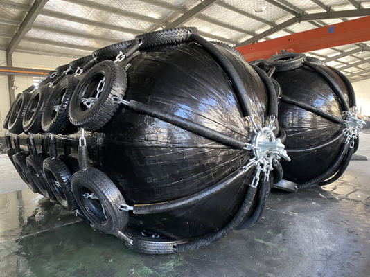 Cuscino ammortizzatore di gomma pneumatico di STQ STB Yokohama in piattaforme petrolifere