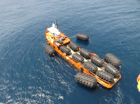 Yokohama gonfiabile Tiro Marine Rubber Boat Fender netta