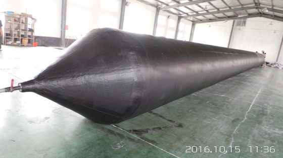 Tenuta all'aria stagna personalizzata airbag di lancio nave progettato per la distribuzione del carico e il lancio sicuro di imbarcazioni marine