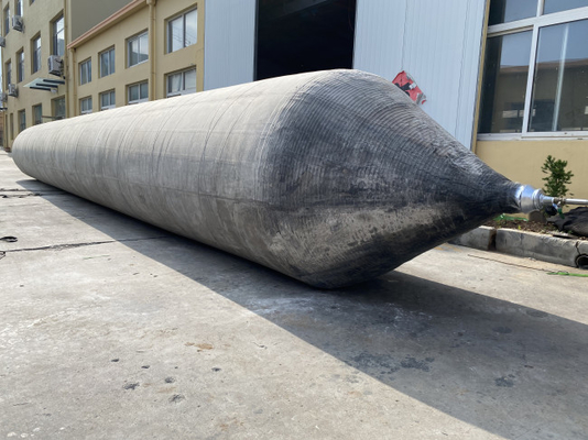 Nave che di sollevamento gli airbag subacquei che mettono in bacino aggancio commovente del crogiolo di termometro