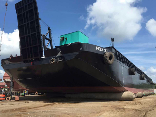Airbag di lancio della chiatta del cantiere navale che mettono in bacino gli airbag resistenti di 10 strati per sollevare