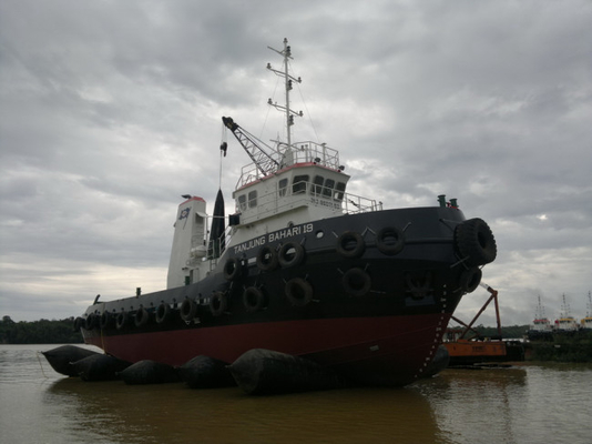 5 strati spediscono gli airbag di lancio che mettono in bacino Marine Salvage Airbags di gomma naturale