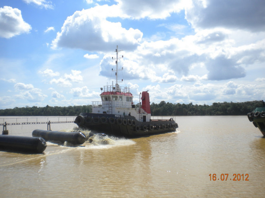 Ermeticità nera Marine Rubber Airbag di iso 14409 degli airbag dell'ascensore della barca di atterraggio buona