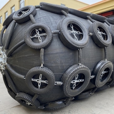 agganci di gomma del cuscino ammortizzatore della nave 0.08mpa cuscino ammortizzatore di gomma pneumatico di 5000mm x di 2500 Yokohama