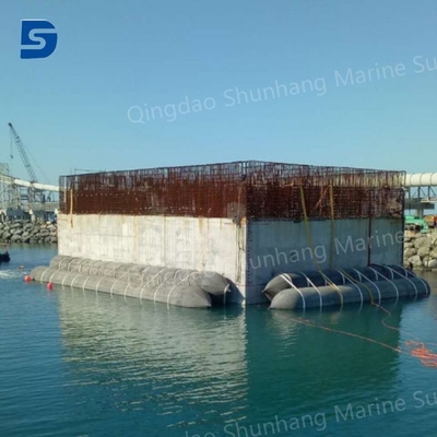 Airbag di gomma per navi durevoli Marine con strumenti di riparazione gratuiti